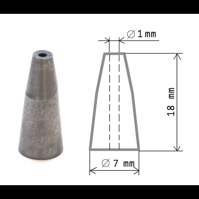 Ø = 1.0 мм для АПО, АМС, струйного модуля МС (модификация С) 25..125мкм