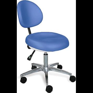 Стул ассистента AJ02 винил PU4 синий (Ajax, Китай)
