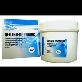 Дентин водный (дентин-порошок, уп-80г, Владмива)