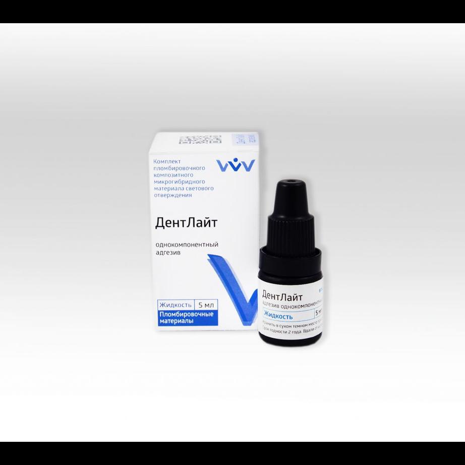 ДентЛайт адгезив 1но компонентный светового отверждения, уп - 5 мл (Владмива)