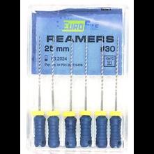 Reamers 25 мм, ISO 30, сталь, уп-6шт (Eurofile)