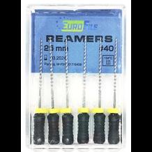 Reamers 25 мм, ISO 40, сталь, уп-6шт (Eurofile)