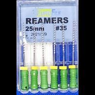 Reamers 25 мм, ISO 35, сталь, уп-6шт (Eurofile)