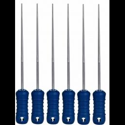 Spreaders 25 мм, №30 инструмент для работы с гуттаперчей, сталь, уп-6шт (Eurofile)