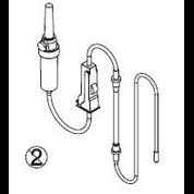 Трубка с иглой для физиодиспенсера Implantmed (04363600)  (W&H)