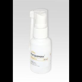 Капрамин спрей гемостатическая жидкость на основе хлорида алюминия 30мл (Владмива)