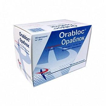 Ораблок набор №24 с адреналином форте 1:100 000, игла 0.4*35мм (Италия)