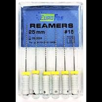 Reamers 25 мм, ISO 15, сталь, уп-6шт (Eurofile)