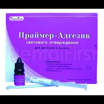 Праймер-Адгезив набор, универс. 1но компонентный связующий агент свет. отв., фл. 6мл, гель фл. 6мл