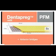 Шинирующая лента Dentapreg PFM для врем. и постоянных мостов на фронтальных зубах (1*5 см)