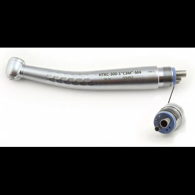 Наконечник НТКС-300-1«СЗМ» М4 турбинный, ш/п керамика К2, кнопочный (ВХ-Тайфун)