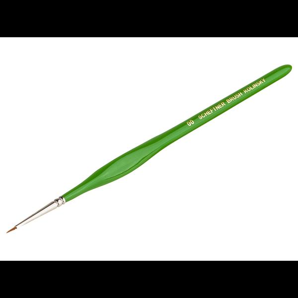 Кисточки Шефтнер Kolinsky Brush № 00 натуральный волос (200900, Scheftner, Германия)