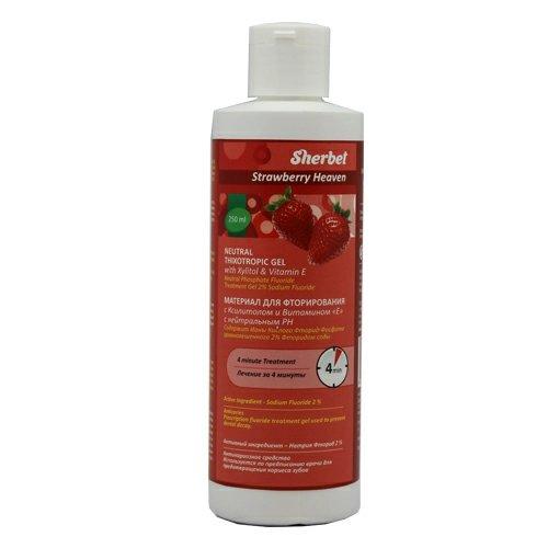 Гель реминерализующий Sherbet APF Thixotropic клубничный рай, 500 мл