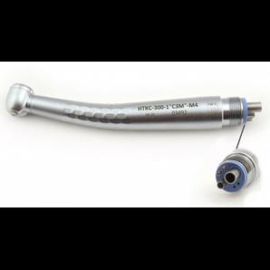 Наконечник НТКС-300-1«СЗМ» М4 турбинный, ш/п метал. С1 дюймового исполнения, кнопочный «ВХ-Тайфун»