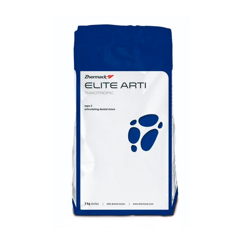 Гипс Elite Arti, 3 класса для артикуляторов (уп-3 кг, Zhermack)