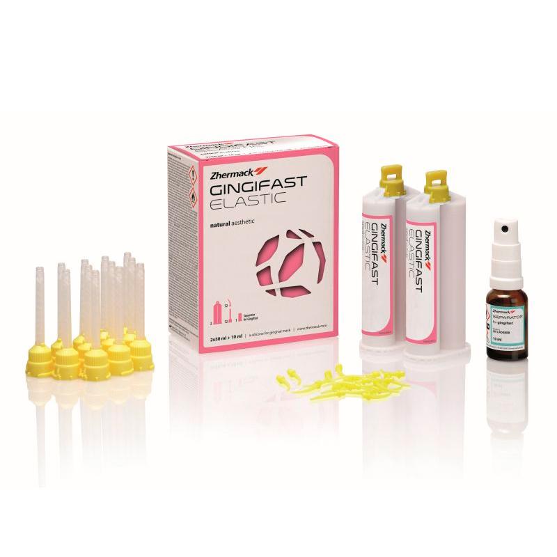 Силикон Gingifast Elastic для воспроизведения десны эластичный  (2х50 мл)