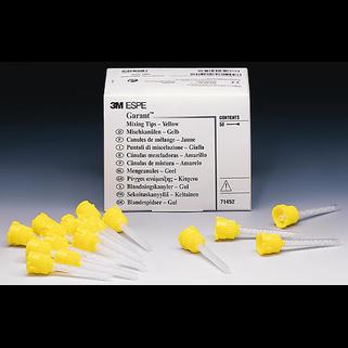 Смесительные наконечники Garant Mixing Tips желтые 50шт, 71452