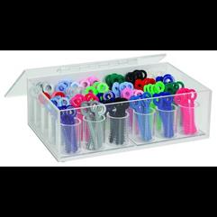400-438 Лигатура Safe-T-Ties - эластичная на модуле, светло розовая, уп-24шт (Ortho Organizers)