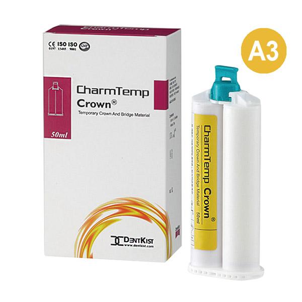 ЧамТемп Краун А3, материал для изготовл. врем. коронок, уп-картр. 50мл, 10 смесит. наконечников