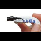 LC Block out kit (4- 1.2ml +20 Black Mini Tips) - гель для создания резервуаров в каппе (UL240)