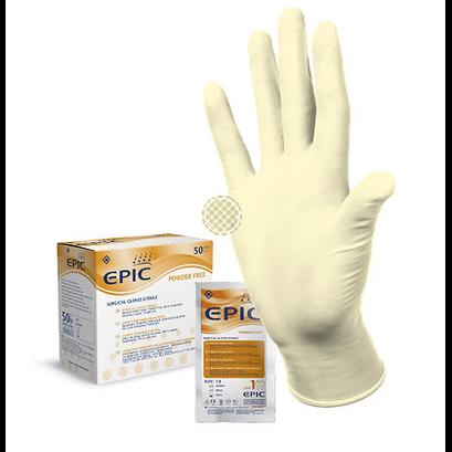 Перчатки латексные Epic SG PF, р-р 9 - хирургические, стерильные, неопудренные (уп-1пара)