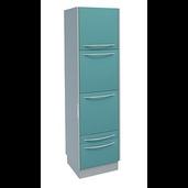 Модуль ШК-4 с 3 дверцами, 2мя ящиками и 3 полками (классик)