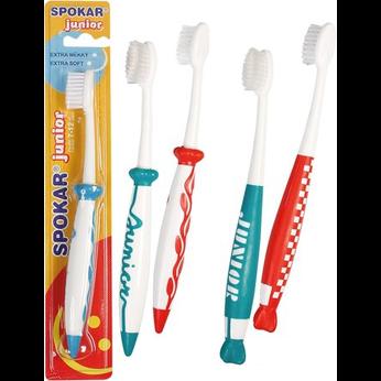Щетка зубная детская (3433 ES) Spokar Junior, extra soft, с экстра мягк. волокн, 7-12 лет