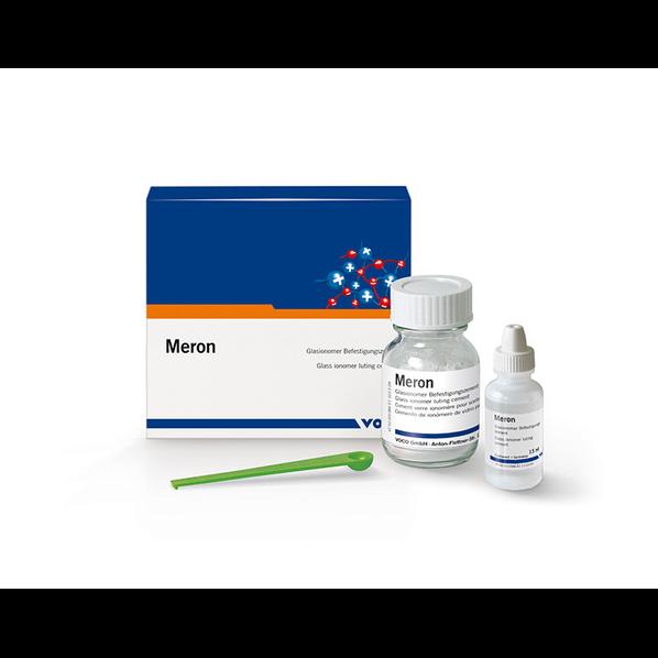 Мерон, стеклоиономерный закрепляющий цемент, порошок 35гр, жидкость 15гр (Арт.1086)
