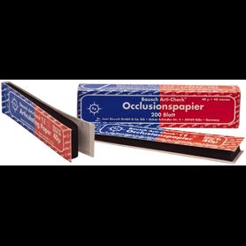 ВК 80 бумага  артикуляционная,  200 листов, 40мкм, син/красн (Bausch)