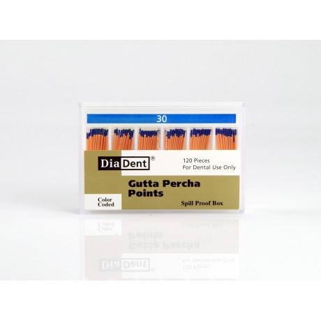 Штифты гуттаперчевые №30 (уп-120шт, Корея)