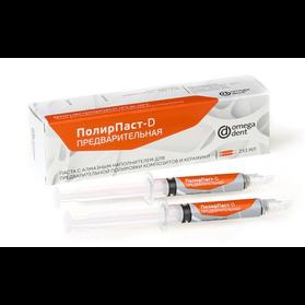 паста для окончат. полир. пломб из керамики и композ. до сухого блеска.