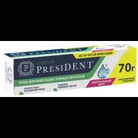 Крем PresiDENT Garant для фиксации зубных протезов (нейтральный вкус) уп - 70г