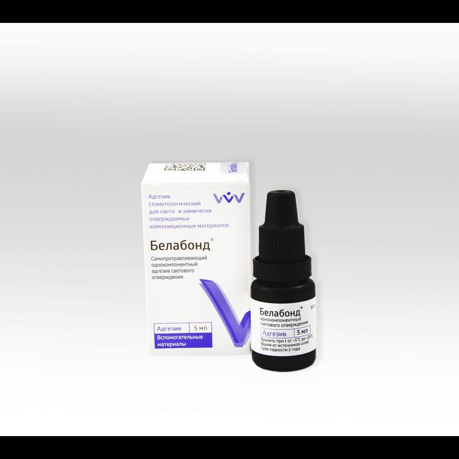 Белабонд 1но компонентный, самопротравливающийся адгезив светового отверждения,  уп-5мл (Владмива)