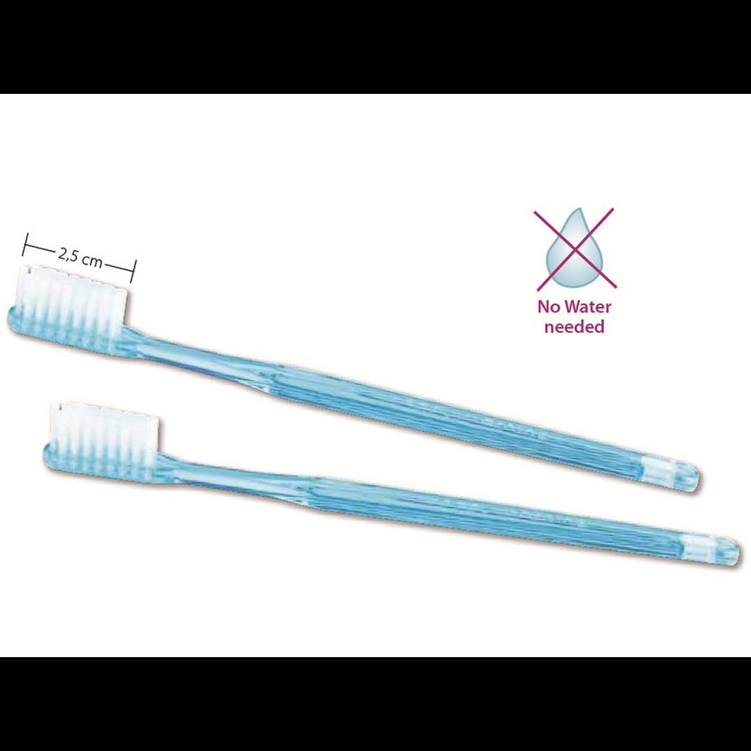 Щетка зубная одноразовая Happy-Morning с напылением зубной пасты, 1 шт (605401, miradent)