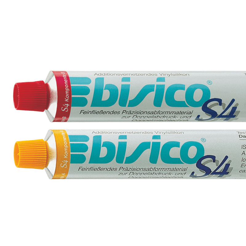 Бисико S4 light (01260) коррегирующий материал для верхней челюсти, уп. 2 тубы по 76,5мл