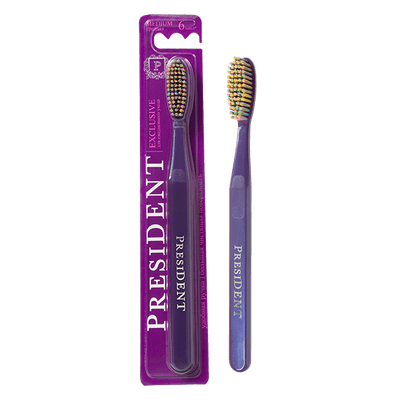 Щетка зубная PresiDENT Exclusive (ежедневное использование) 6 мил