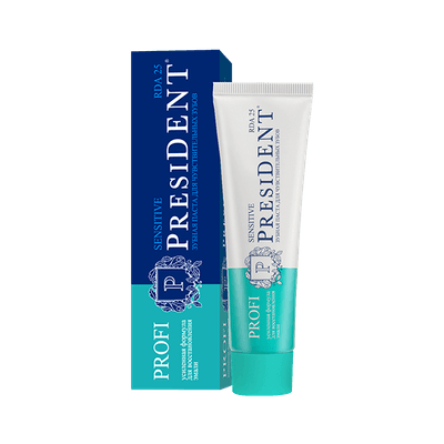 Зубная паста PresiDENT Profi Sensitive (для чувствительных зубов) уп-100мл